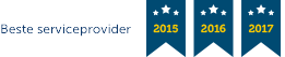 Beste Serviceprovider 2017