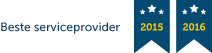 Beste serviceprovider 2016